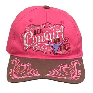BLAZIN ROXX Cowgirl Baseball Hat Pink NWOT